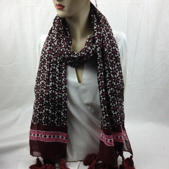 KATE SPADE NEW YORK floral tile scarf - Picture 5 of 8